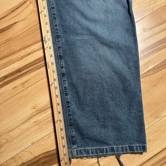 VINTAGE Y2K Baggy Skater Jeans Size 30X32 Breakdown Wide Leg Retro Streetwear - Picture 7 of 9